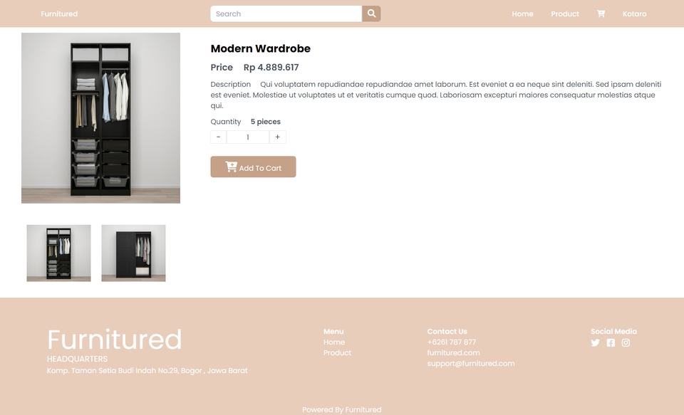 Web Development - Membuat front-end Web Menggunakan React atau Vue. - 7