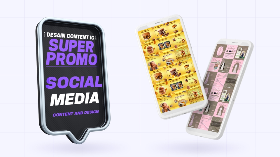 Banner Online - Paket Design Feed Story Caption Instagram - 1