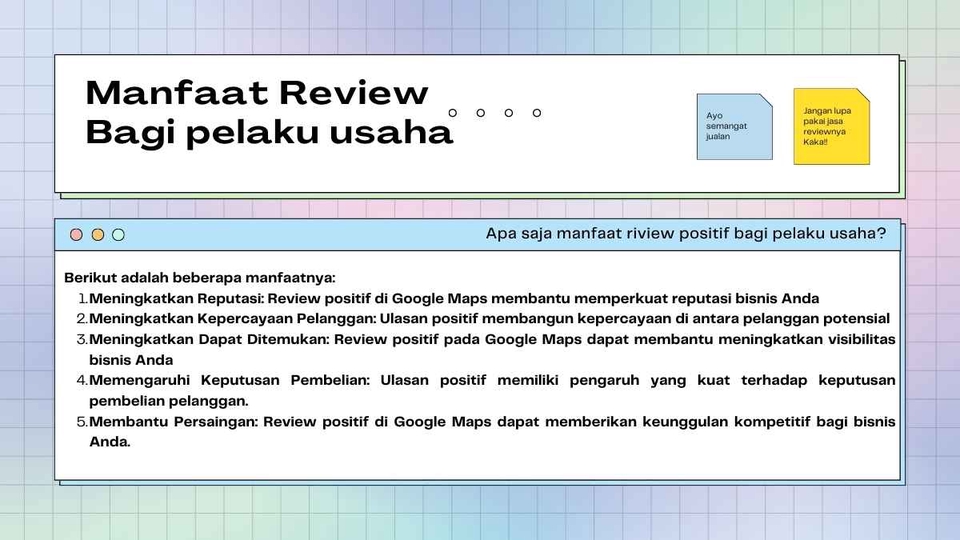 Memberi Review - Jasa Review Google Maps - 2