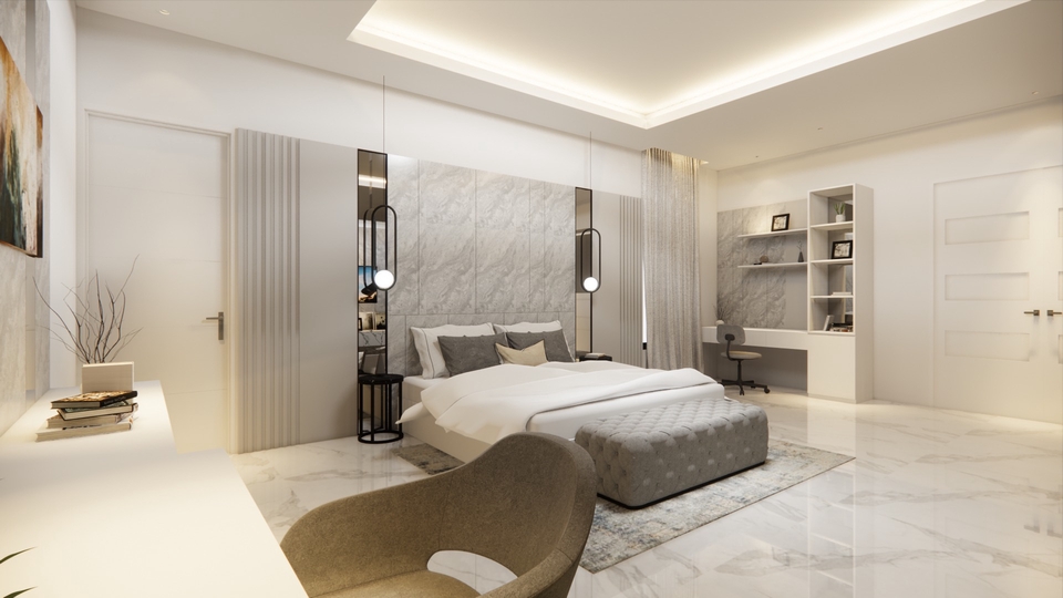 Jasa Desain Studio Podcast Minimalis Online - Jasa Pembuatan Space Planning, Desain Interior, dan Render