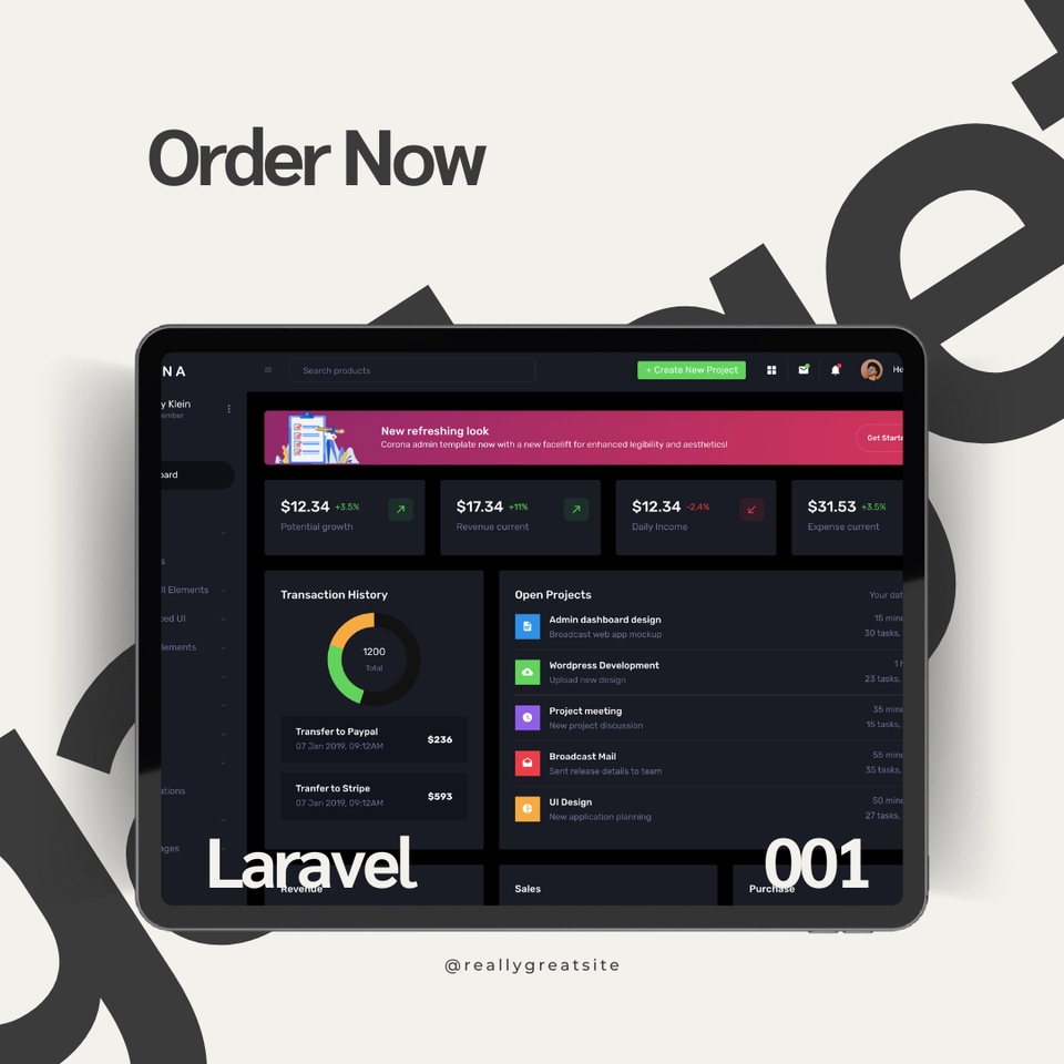 Jasa pembuatan website profesional dan modern dengan Laravel.
