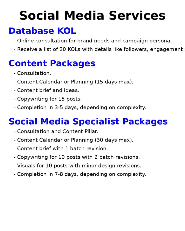Digital Marketing - Jasa Content Planing | Caption | Blog | Design Social media - 3