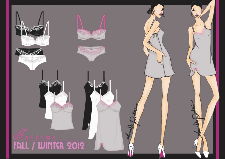 Desain Kaos & Motif - Fashion Design with Tech Pack - 3