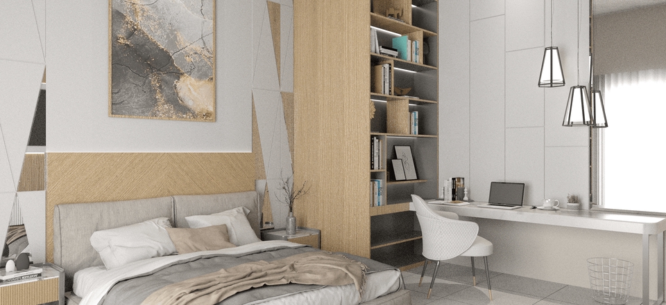 3D & Perspektif - Desain Interior Paket 1 Ruang - 4