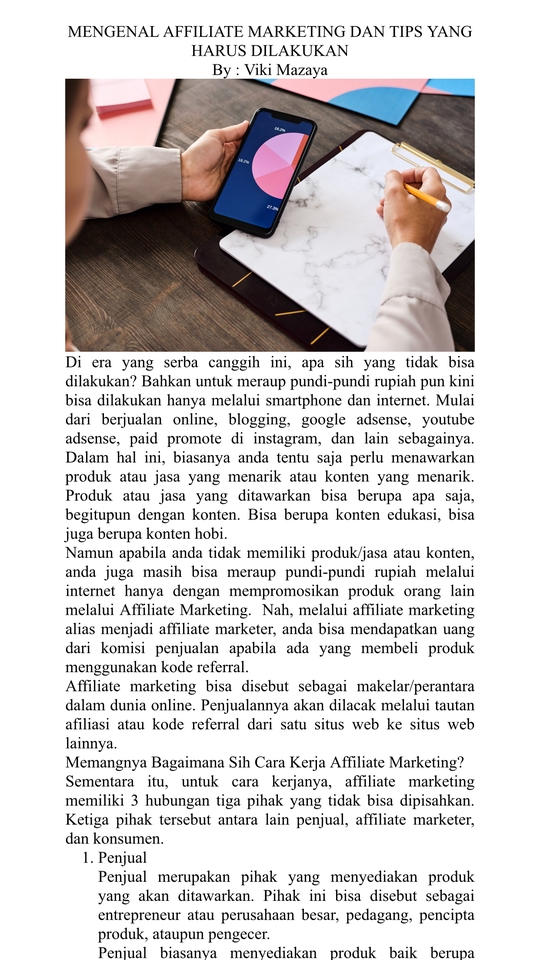 Penulisan Konten - PENULISAN KONTEN ARTIKEL, SCRIPT, COPYWRITING, DLL. 2 HARI JADI - 14