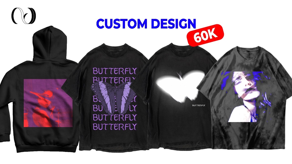 Desain Kaos & Motif - (1 HARI) CUSTOM DESAIN T-SHIRT - 1