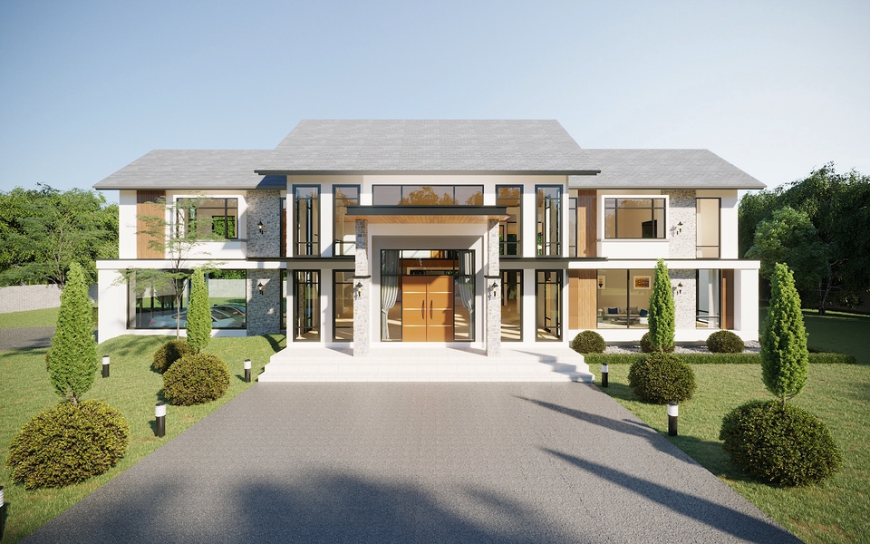 ออกแบบตกแต่งภายใน - รับออกแบบอาคารทุกประเภท ภายนอก - ภายใน บ้าน โรงพยาบาล อื่นๆ - 27