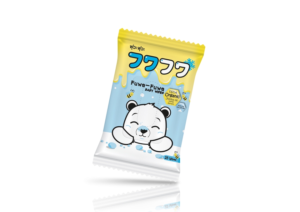 รับออกแบบบรรจุภัณฑ์สินค้าเด็ก FUWO-FUWA แพคเกจจิ้งน่ารัก ออกแบบฉลากสินค้า บรรจุภัณฑ์ผ้าเช็ดตัวเด็ก