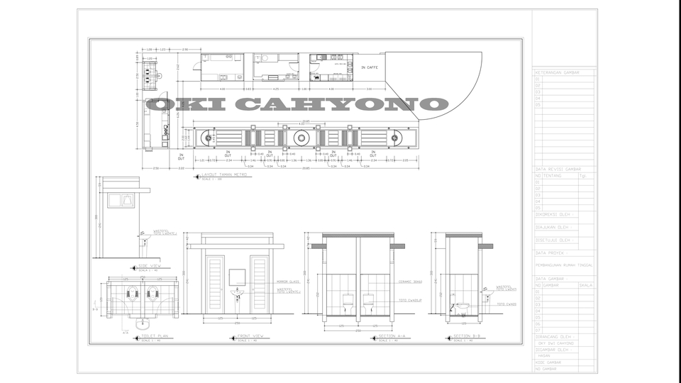 CAD Drawing - Jasa hanya gambar teknik - 1