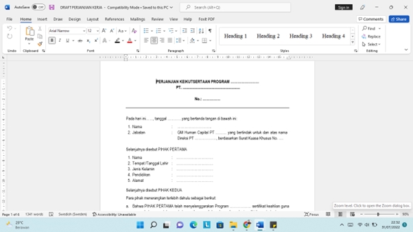 Hukum - Penyusunan Perjanjian dan Konsultasi Atas Perjanjian (Bonus Memorandum Of Understanding (MoU)) - 12