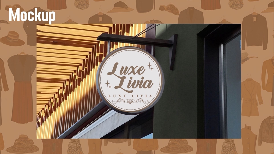 รับออกแบบโลโก้ร้านค้า Luxe Livia โลโก้สไตล์มินิมอล เรียบหรูดูแพง ออกแบบโลโก้ ออกแบบ logo รับออกแบบโลโก้ minimal