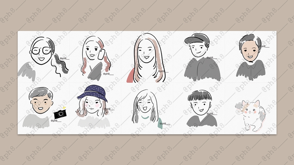 วาดภาพประกอบ - รับวาดภาพประกอบคอนเทนต์ / สื่อการสอน / หนังสือ / ปกเพลง / MV - 30
