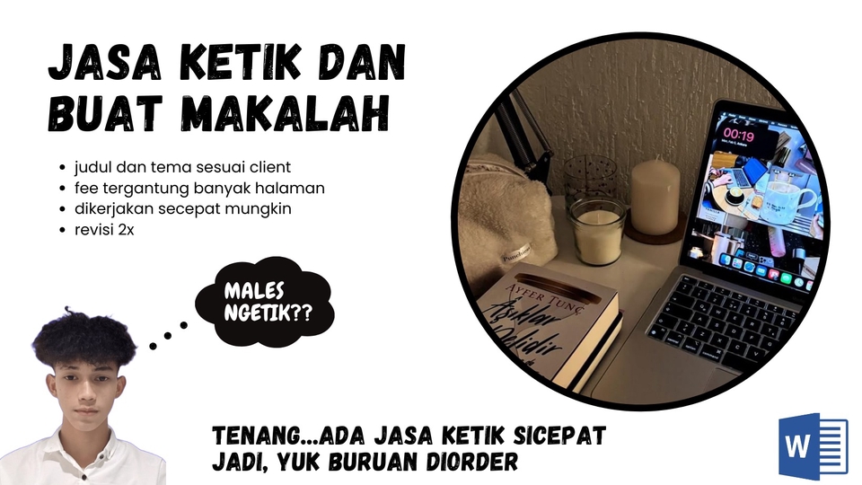 Jasa Ketik Online: Pengetikan Makalah, Skripsi, Proposal, dan Tugas Sekolah. Layanan Ketik Cepat dan Profesional.