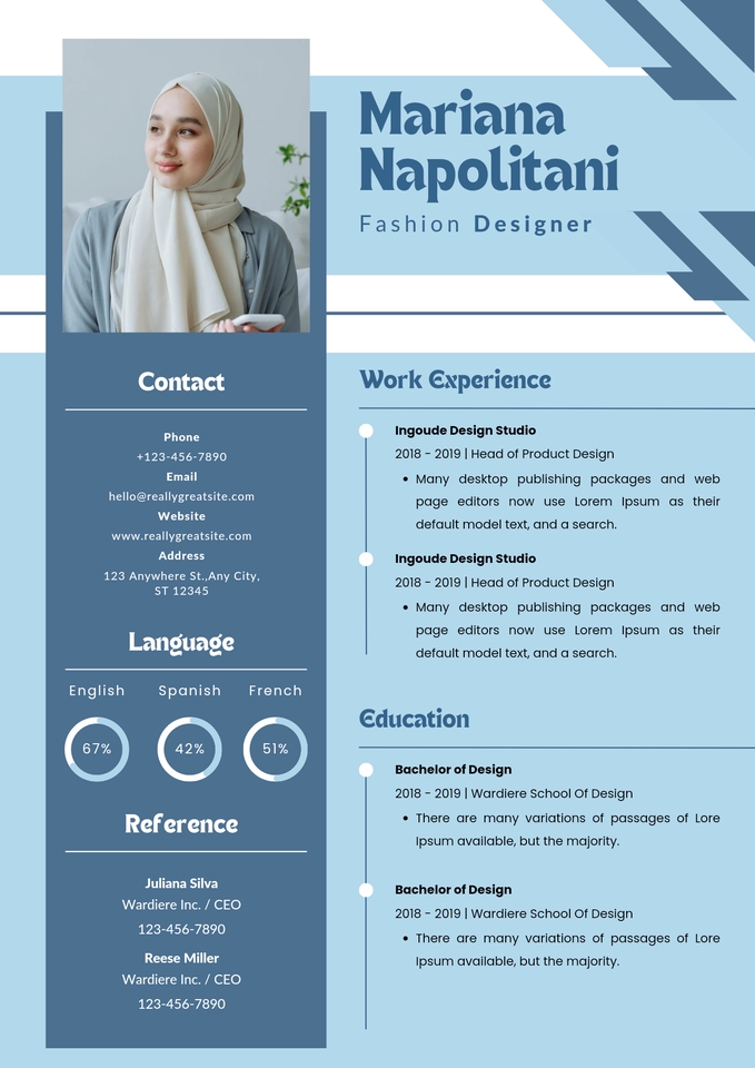 Portfolio & Resume - รับทำResume /CV ภาษาไทยและภาษาอังกฤษ ทุกสายงาน - 3