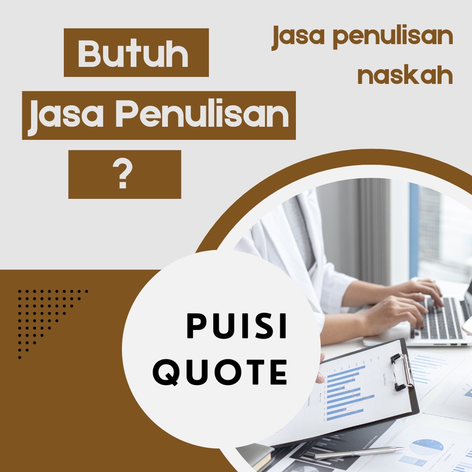 Jasa penulisan puisi quote untuk website atau media sosial.