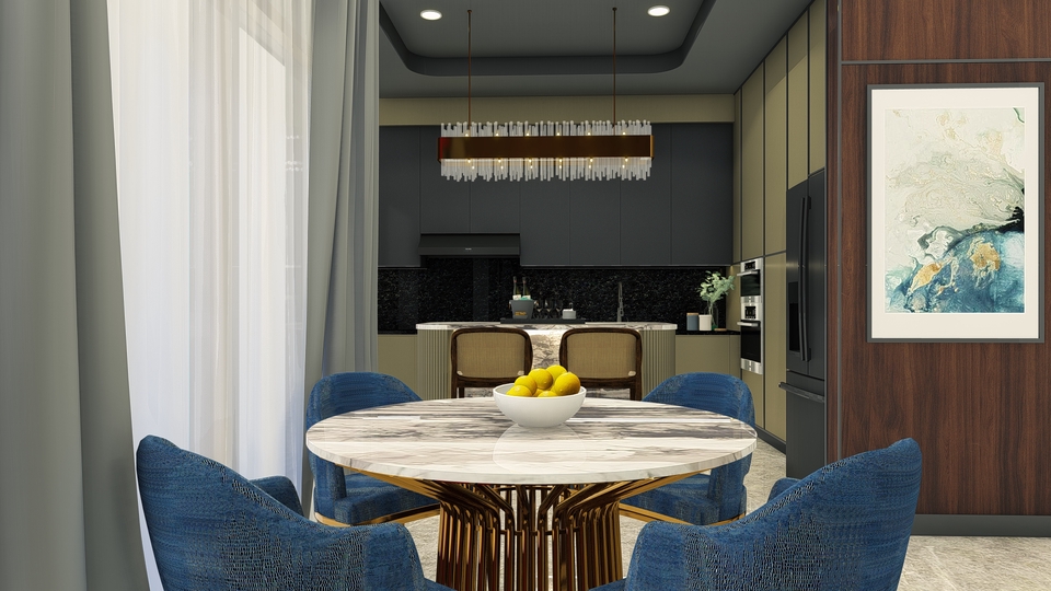 3D & Perspektif - Desain Interior (Lengkap dengan material asli) - 3D Visual, Render - 16