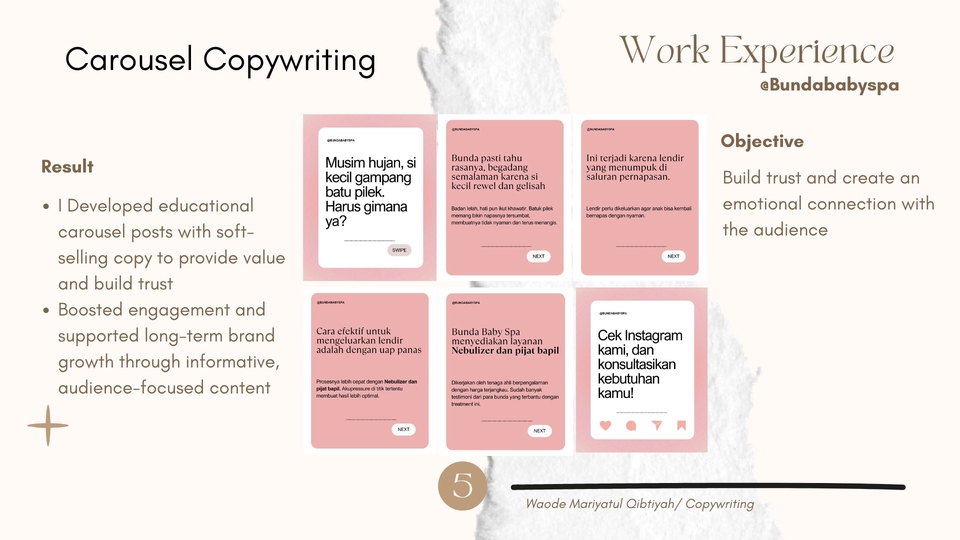 Jasa Copywriting untuk Landing Page dan Deskripsi Produk - Copywriting Konten dan Caption Instagram