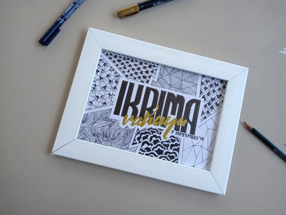 Gambar dan Ilustrasi - Etalase Doodle ; Desain Gambar Doodle Art & Hand Lettering - 15