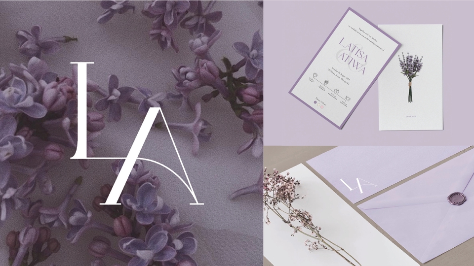 Logo - Wedding Logo | ออกแบบโลโก้และการ์ดงานแต่ง จากชื่อคู่บ่าวสาว - 5
