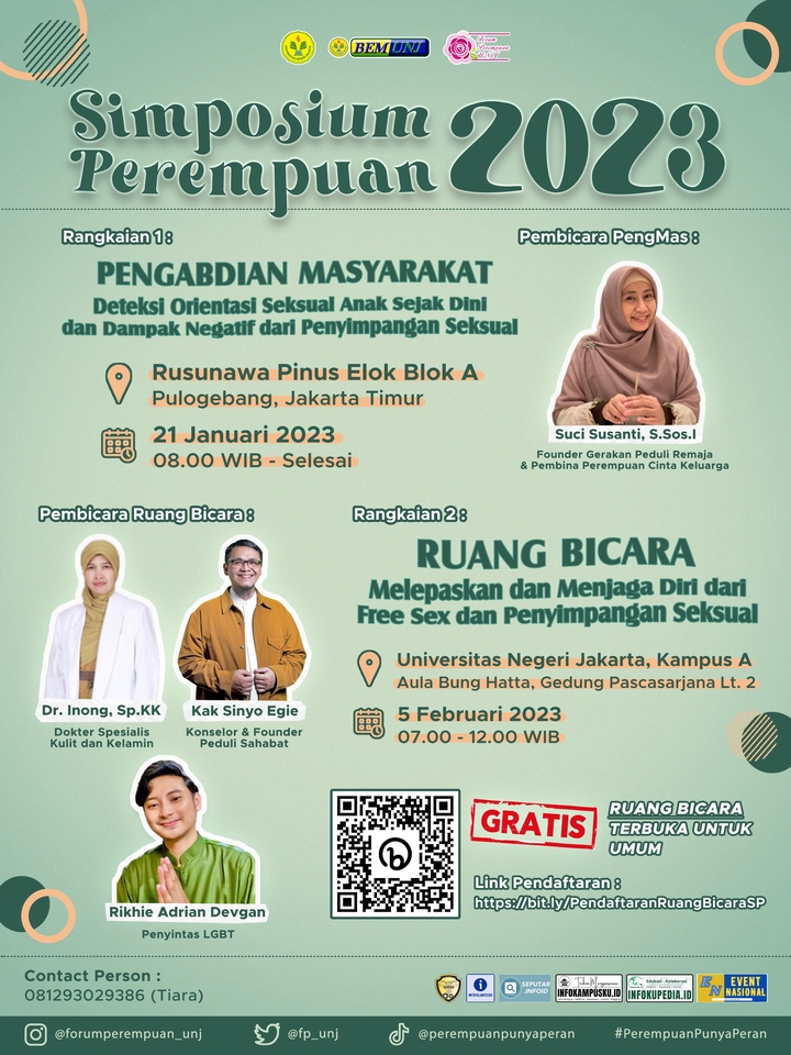 Jasa desain infografis untuk seminar perempuan dengan tema pembebasan seksual. Buat infografis dengan harga murah dan berkualitas. Infografis murah desain infografis jasa pembuatan infografis.