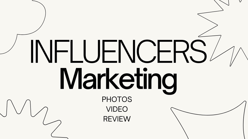 รับทำ Influencer Marketing วางแผนกลยุทธ์ influencer สำหรับธุรกิจของคุณ