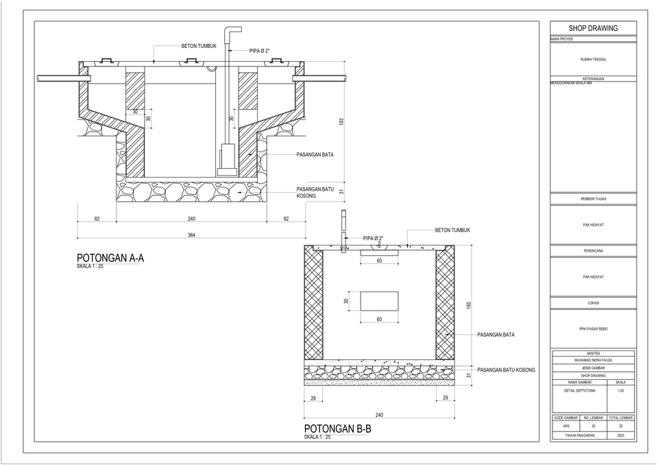 CAD Drawing - CAD Drawing | Jasa Gambar 2D Kerja Arsitektur / Furnitur Ringkas Dan Tepat! - 12