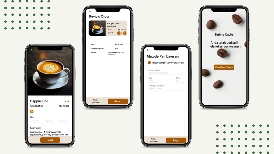 Jasa UI & UX Design for Mobile and Website With FIGMA