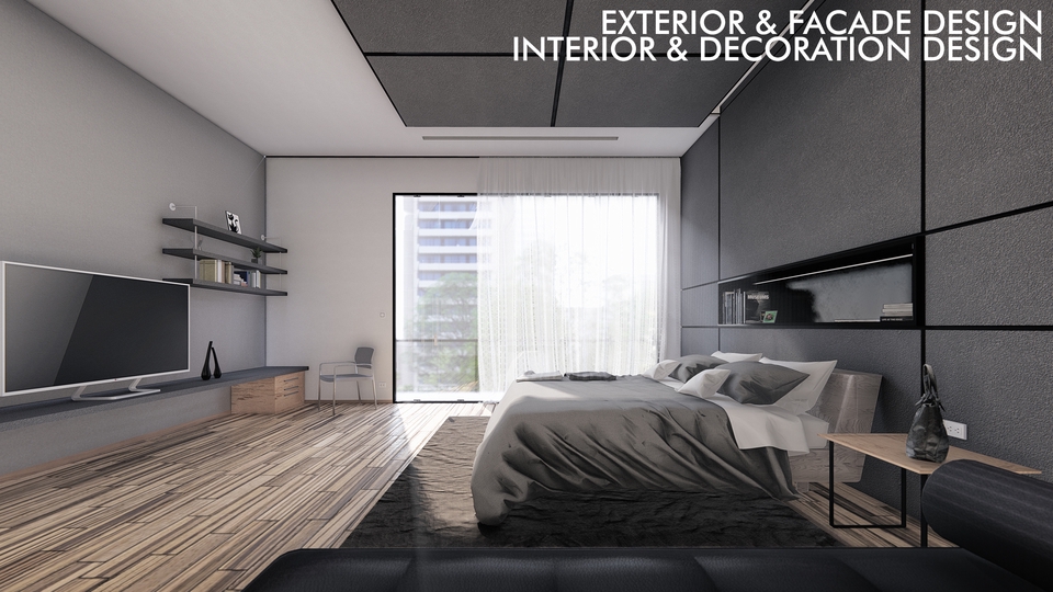 ออกแบบตกแต่งภายในและภายนอก - รับออกแบบงานภายนอก และงานภายใน (Exterior Facade Design & Interior Decoration Design) - 21