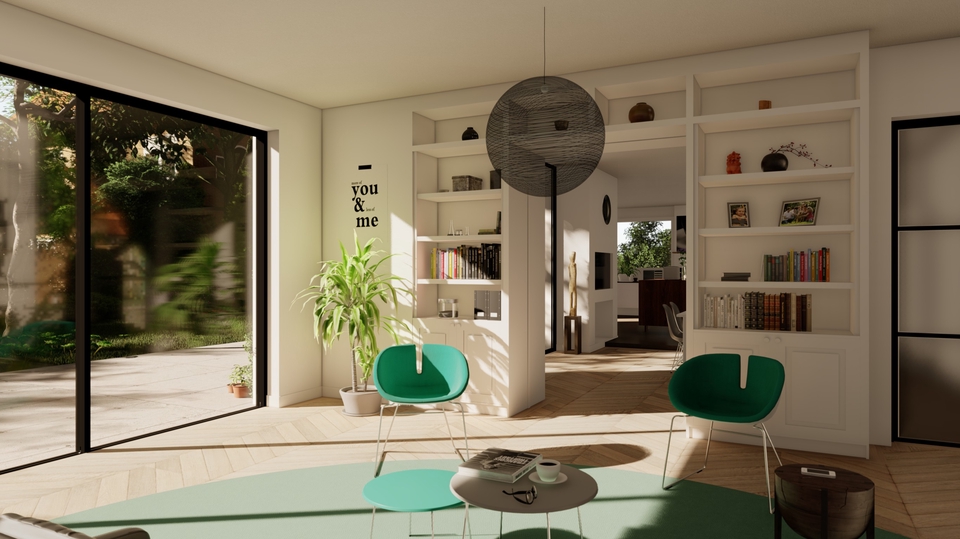 3D Perspective - 3D Perspective Exterior / Interior - 6