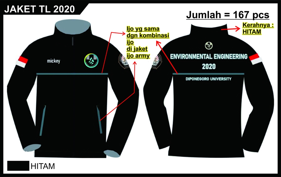 Desain Kaos & Motif - DESAIN KAOS, JAKET, PDH & LAINNYA MULAI 1 HARI JADI - 5