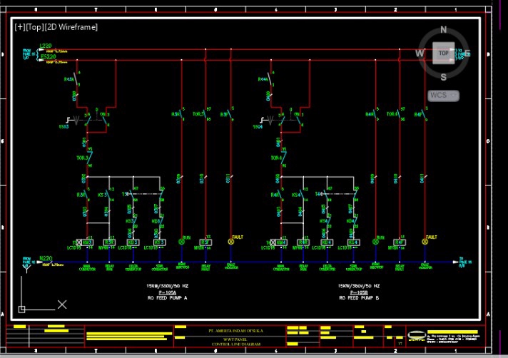 CAD Drawing - Desain Panel Lisrik - 5