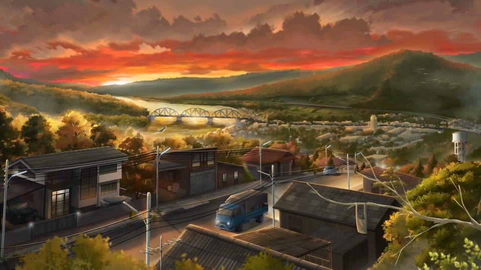 วาดภาพประกอบ - 2D Background - 3