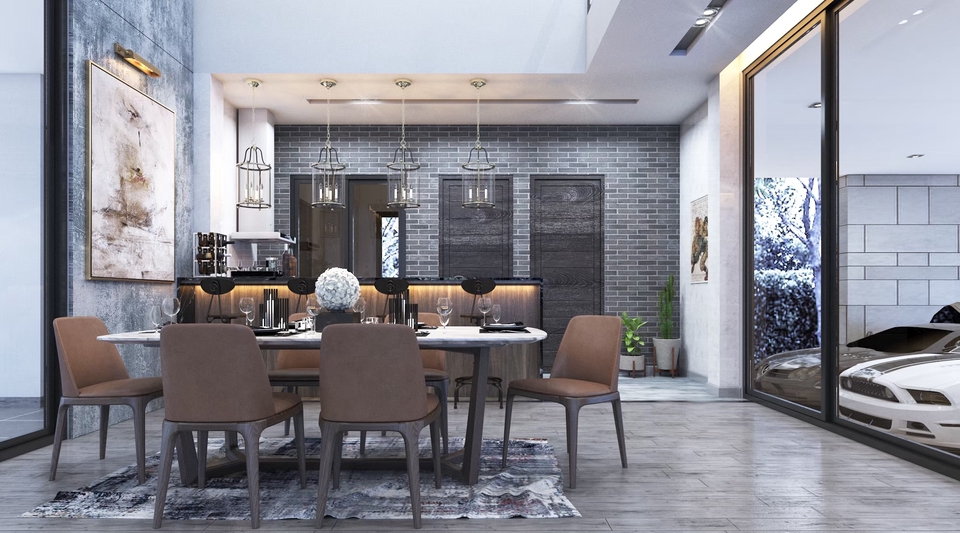 ออกแบบตกแต่งภายในและภายนอก - 3DS MAX - 2