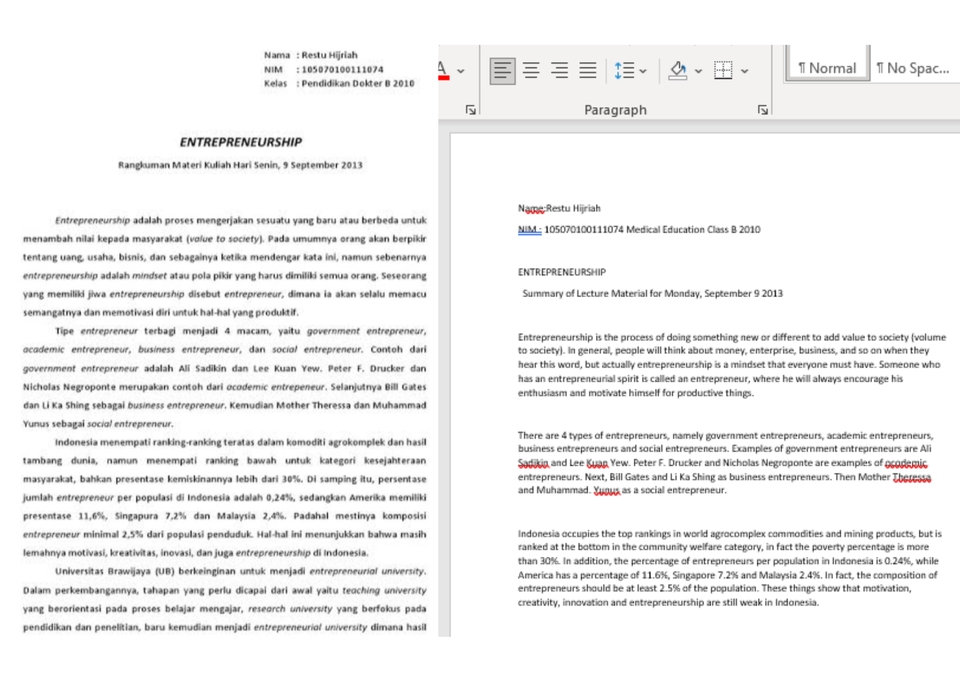 Gambar menunjukkan terjemahan Bahasa Inggris ke Indonesia tentang kewirausahaan dengan keyword penerjemah bahasa inggris ke indonesia translate inggris indonesia jasa translate translate inggris indonesia penerjemah online jasa terjemahan bahasa inggris jasa penerjemah penerjemah bahasa inggris jasa penerjemah dokumen penerjemah online.