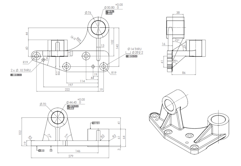 เขียนแบบวิศวกรรมและออกแบบโครงสร้าง - เขียนแบบ ออกแบบ 2D 3D - 2