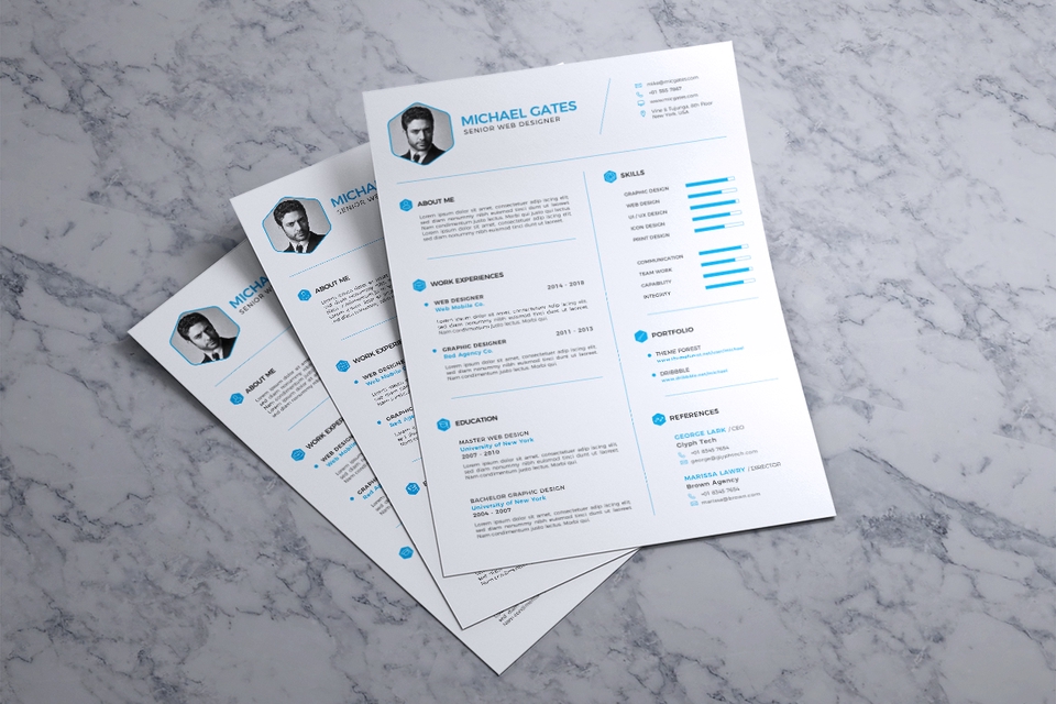 Portfolio & Resume - JASA DESAIN CV/RESUME PROFESIONAL~1 HARI JADI - 2