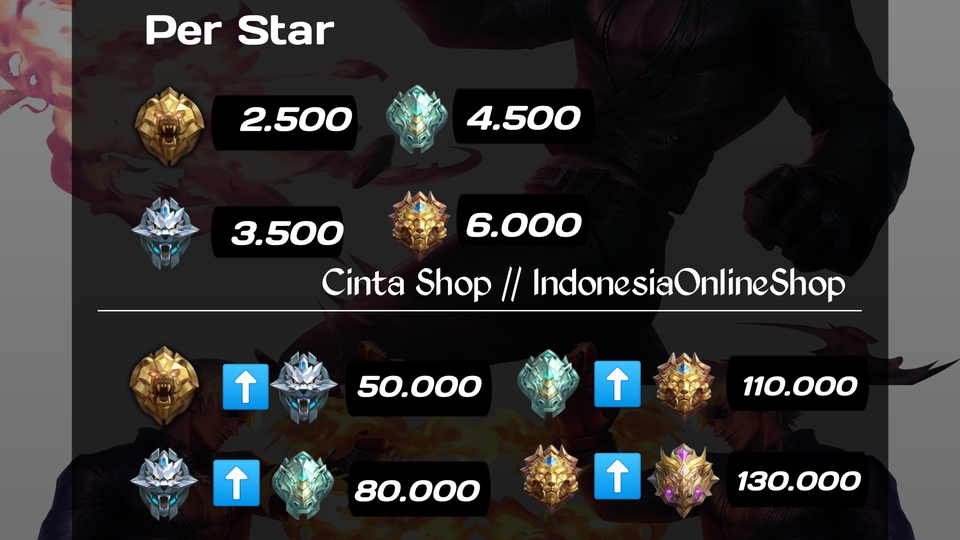 JOKI MOBILE LEGENDS RANK / CLASSIC / MABAR / RAWAT AKUN