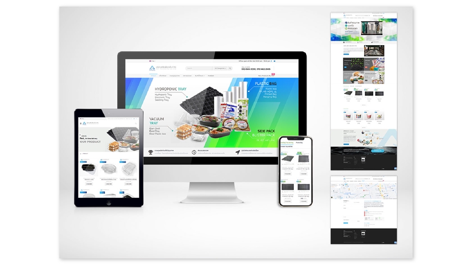 Wordpress - ออกแบบและพัฒนาเว็บ Sale page | เว็บไซต์บริษัท | เว็บขายสินค้า ด้วยระบบ Wordpress - 7