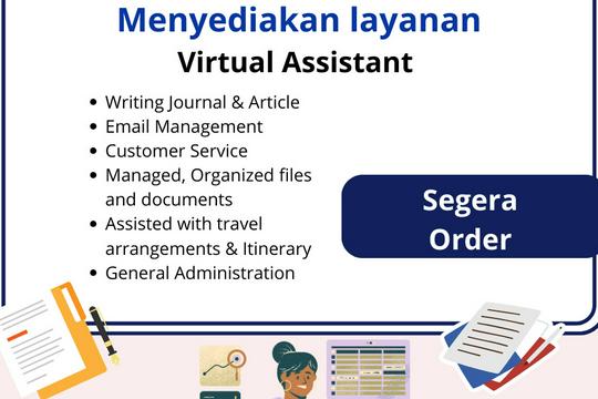 Jasa Virtual Assistant/Sekertaris Terbaik & Terpercaya - Virtual Assistant