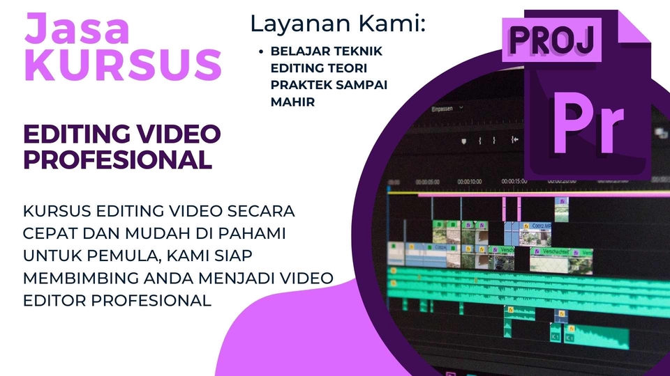 Kursus Online - Kursus Editing Video Premiere Pro Capcut pro - 1