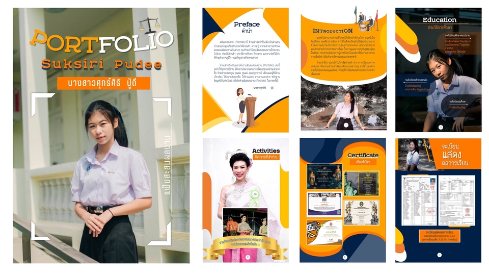 Portfolio & Resume - Portfolio & Resume are show your true colors - 18