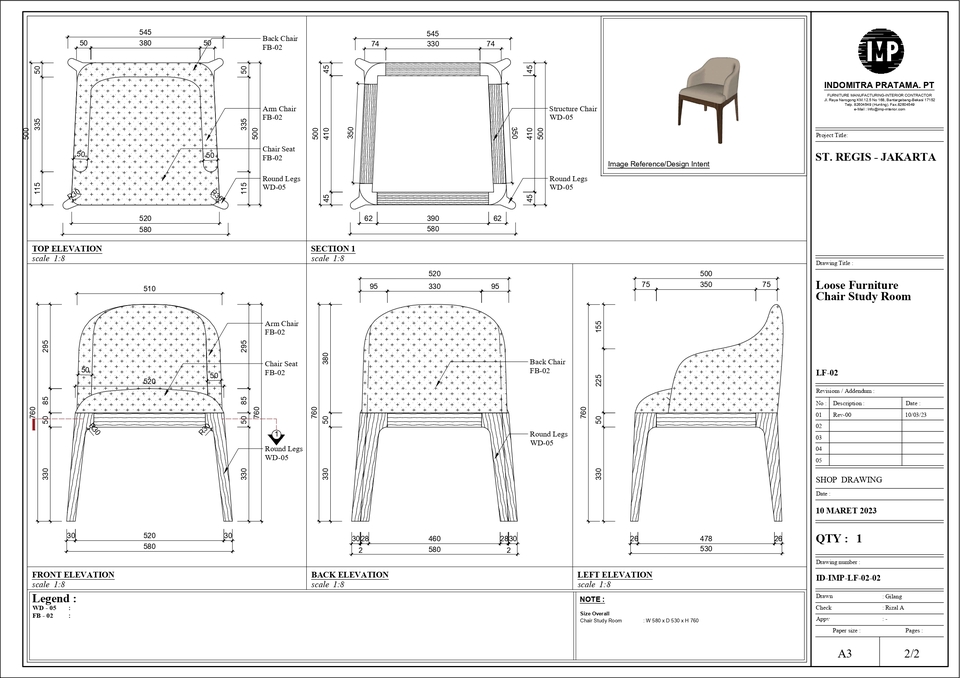 CAD Drawing - SHOP DRAWING INTERIOR Profesional & Hasil Cepat - 7