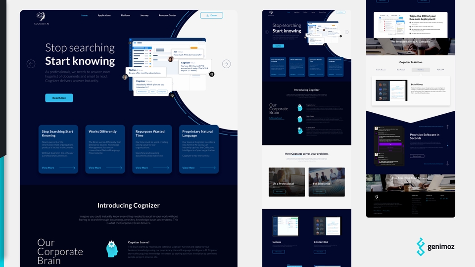 Desain Web - Stunnning, Clean and Professional Website / Landing Page Design - 7