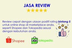 Memberi Review - Jasa Riview / Rating / Ulasan Bintang 5 Marketplace | Review Tokopedia | Riview Shopee - 2