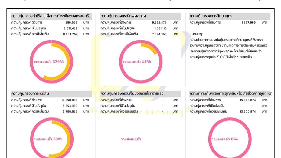 วางแผนการเงิน - บริการจัดทำแผนการเงินส่วนบุคคลสำหรับคุณและลูกค้าของคุณ - 13