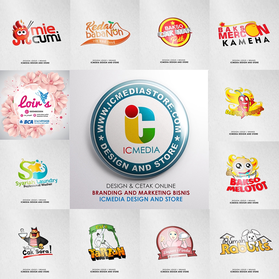 Logo - Membuatkan Logo untuk Anda Lebih Profesional - 3