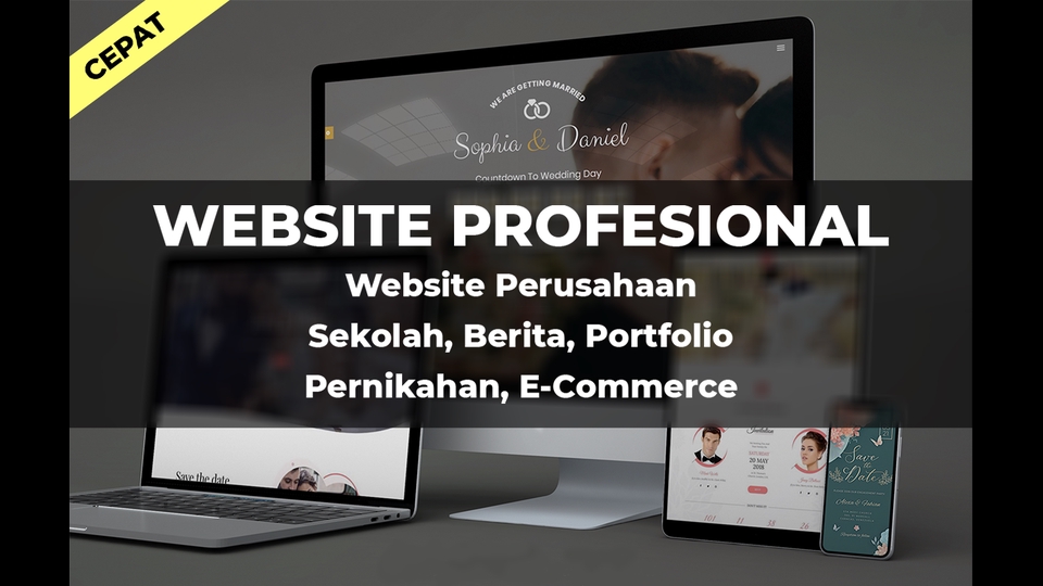 Web Development - Website Premium Profesional untuk Kebutuhan Bisnis - 1