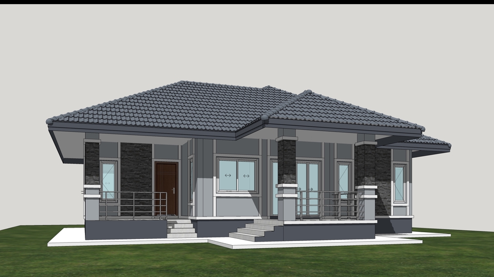 รับเขียนแบบบ้านชั้นเดียว แบบบ้านพร้อม boq ราคาเขียนแบบบ้าน ออกแบบโครงสร้างบ้าน