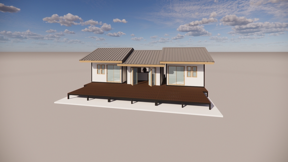 3D Perspective - รับขึ้นโมเดล 3D Perspective ตามแบบ / เขียนแบบยื่นขอนุญาตก่อสร้าง - 5