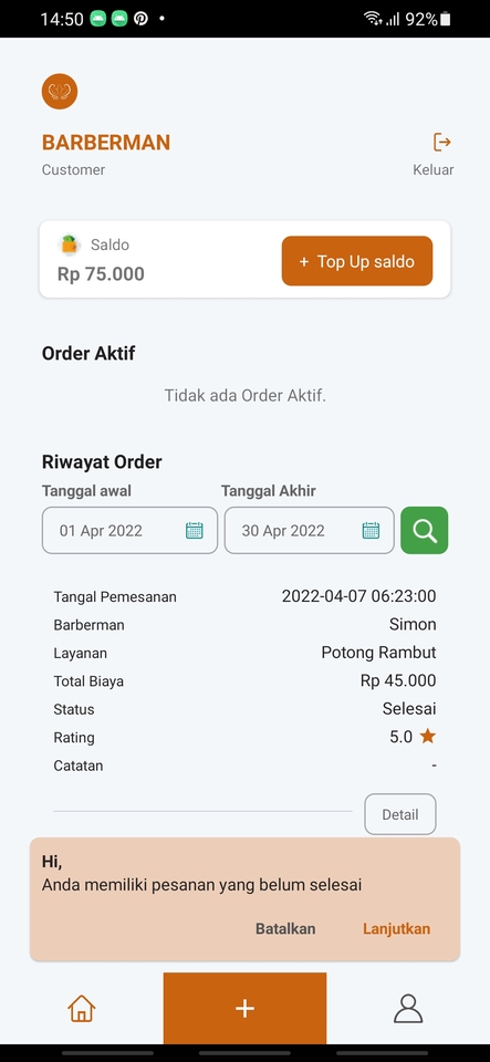 Aplikasi Ponsel - Aplikasi Mobile Cross-platform (iOS & Android) - 6
